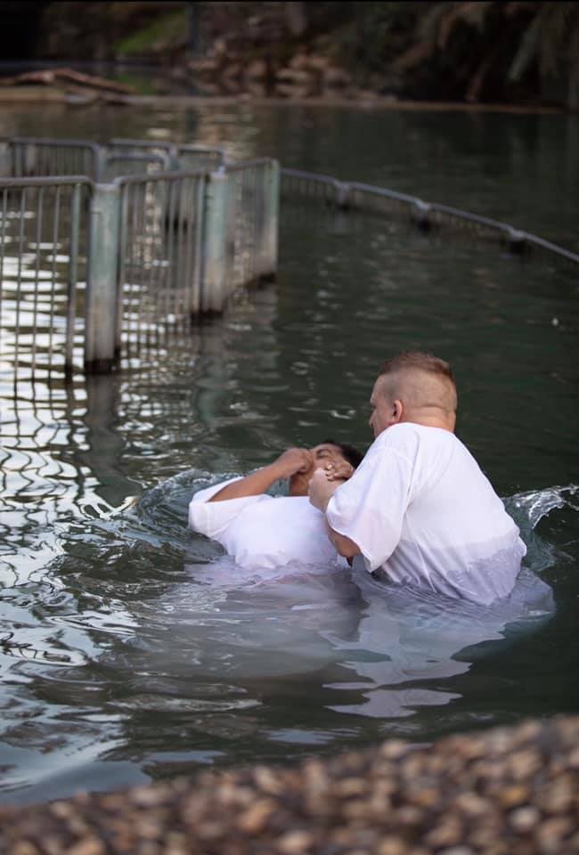 Baptism in the Jordan River
